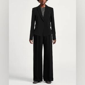 Patrizia Pepe Firenze Olive Green One Buttom Blazer Jacket